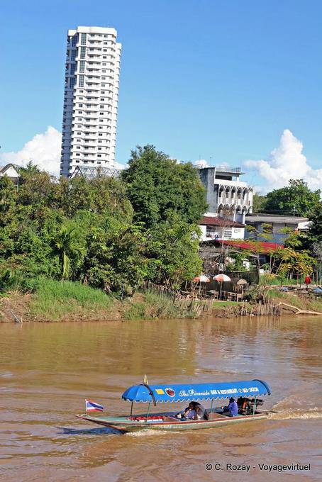 Construção de barcos, Chiang Mai - Tailândia