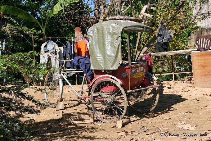 Rickshaw habitada, Chiang Mai - Tailândia