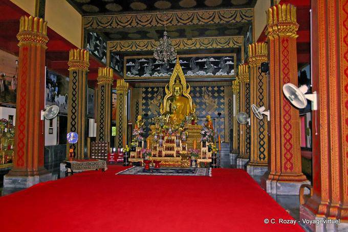 Sala de oração de Wat Pan On, Chiang Mai Temple - Tailândia