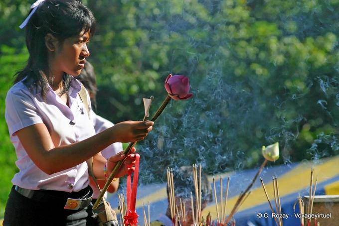 Devoção, Chiang Mai Temple - Tailândia