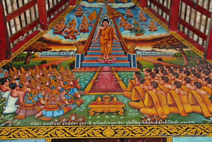 Etapa da vida do Buddha, Wat Phra Singh, Chiang Mai - Tailândia