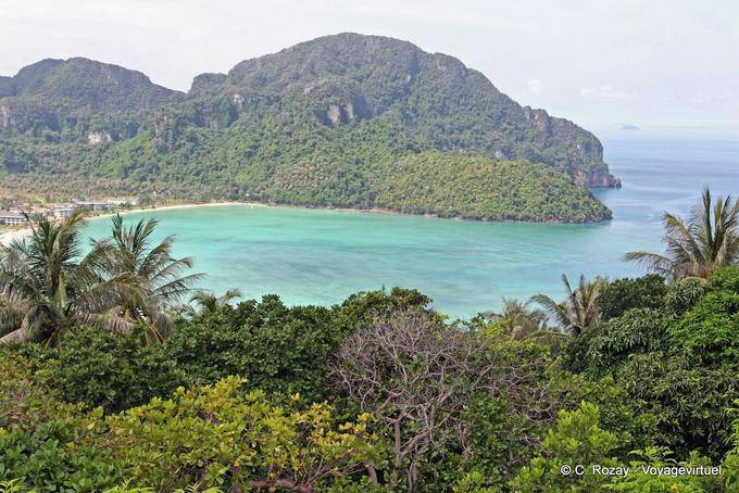 Panorama Lodalum Bay, Koh Phi Phi - Tailândia