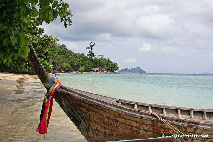 Barco para Lüem Po, Koh Phi Phi - Tailândia
