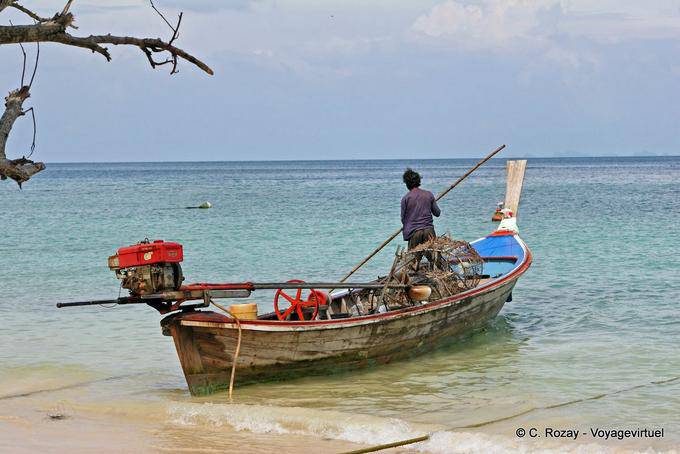Partida para a pesca, Koh Phi Phi - Tailândia
