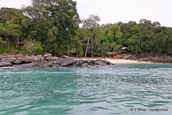 Mini praia, Koh Phi Phi - Tailândia