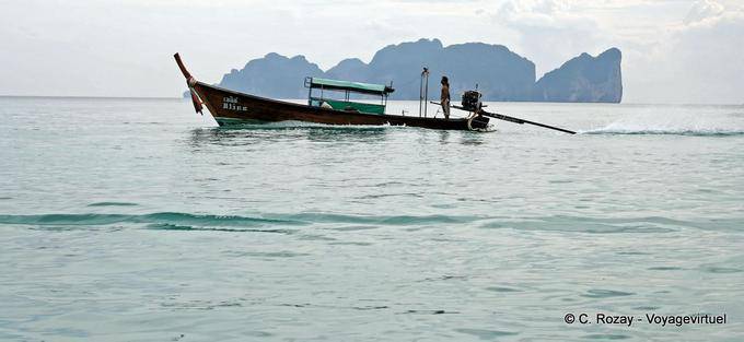 Long Tail tradicional, Koh Phi Phi - Tailândia