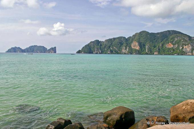 Outro ponto de vista do Long Beach, Koh Phi Phi - Tailândia