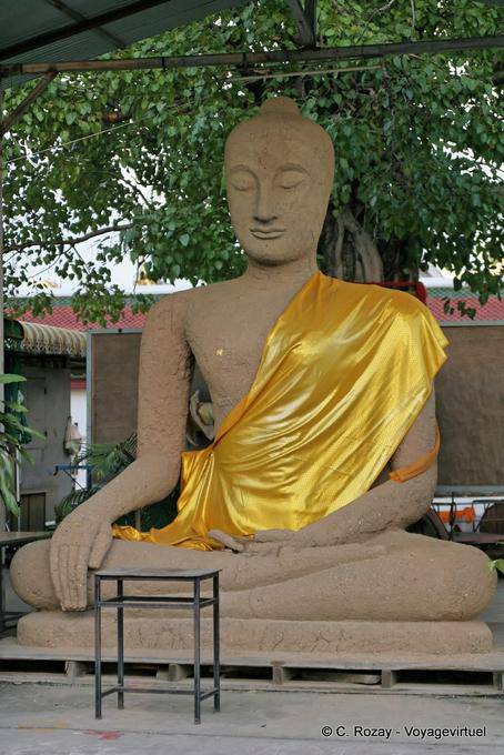 Buda de barro, Phitsanulok - Tailândia
