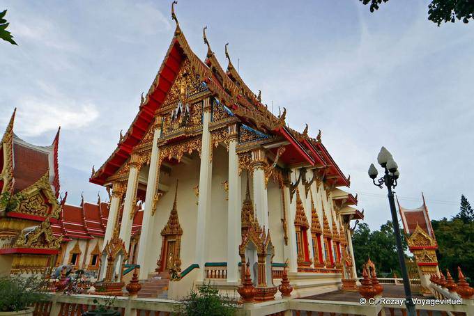 Ubosoth de Wat Chalong, Phuket - Tailândia
