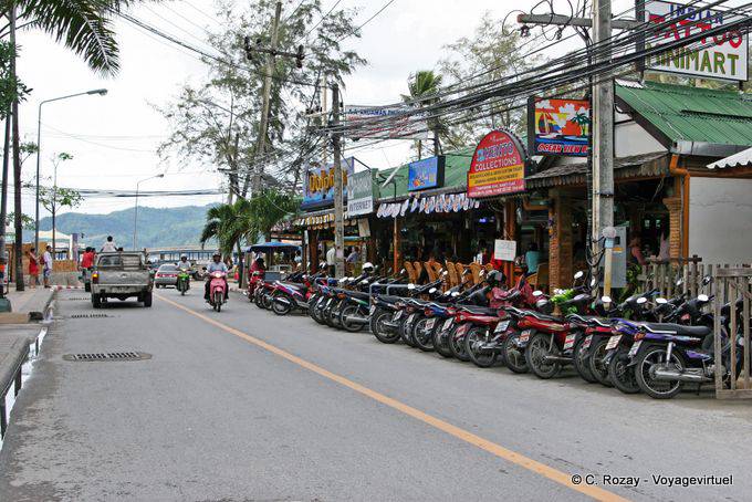 Rua Patong, Phuket - Tailândia