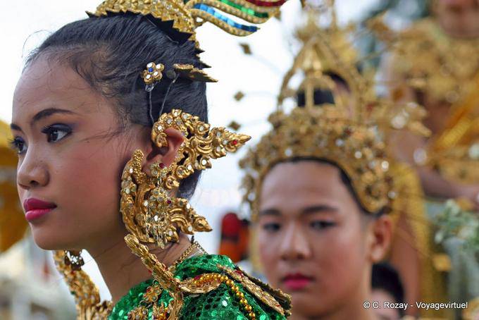 Orelha Decoração Festival Patong, Phuket - Tailândia
