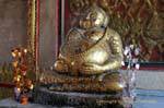 Outra grande barriga Buddha, Wat Choeng Phanan, Ayutthaya, Tailândia.