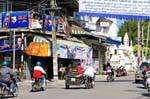 Rua da Rosa do Norte, Chiang Mai, Tailândia.