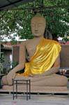 Buda de barro, Phitsanulok, Tailândia.