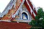 Detalhe de templo, Phitsanulok, Tailândia.