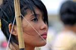 Olhos Abertos, Festival Patong, Phuket, Tailândia.