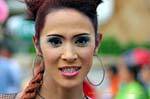Sorriso carnívora, Festival Patong, Phuket, Tailândia.