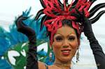 Folle de luvas, Festival Patong, Phuket, Tailândia.