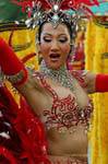 Joyeuse endiamantée, Festival Patong, Phuket, Tailândia.