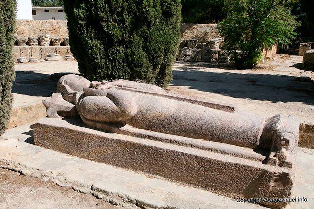 Museu Nacional de Carthage, Christian deitado na khadel - Tunísia