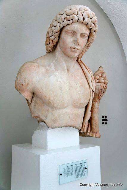 Museu Nacional de Carthage, Genius busto Coloniae Carthaginis - Tunísia