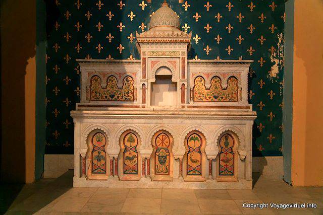 Altar relicário, Capela Louis IX, Saint Louis Cathedral, Carthage - Tunísia