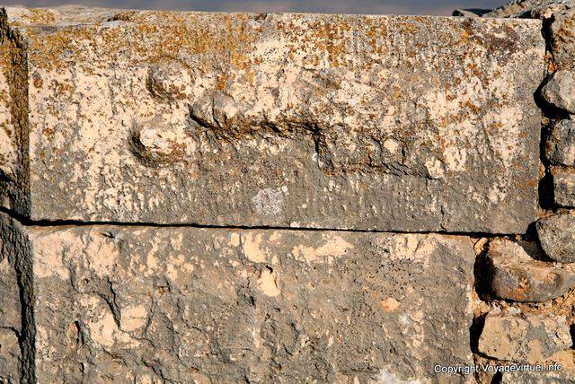 Dougga, gravado indicando um bordel - Tunísia