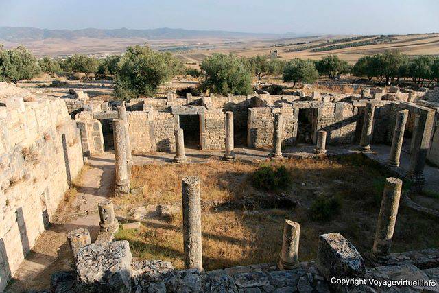 Dougga, a Casa de Trifolium - Tunísia