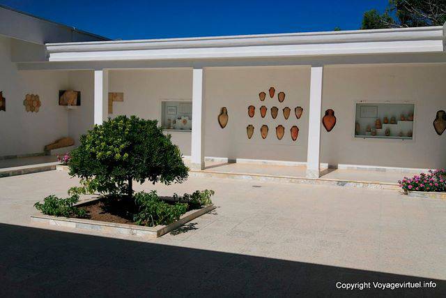 Museu Arqueológico Outdoor Patio Kerkouane - Tunísia