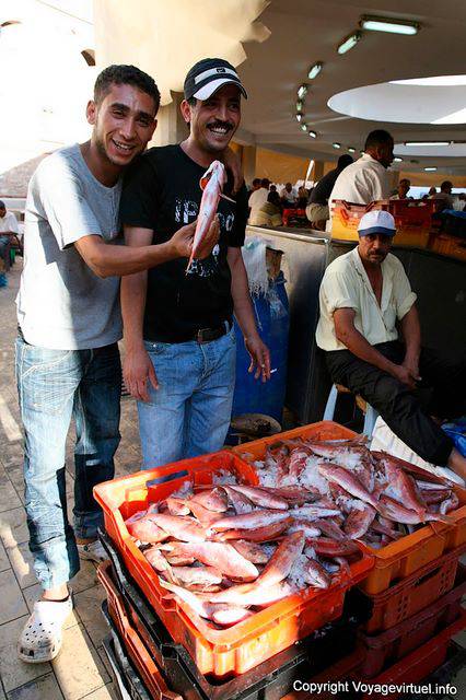 Sfax, o mercado, eles são lindos meu peixe - Tunísia