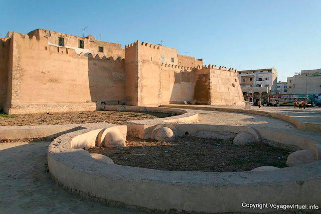 Sfax, as paredes Kasbah - Tunísia
