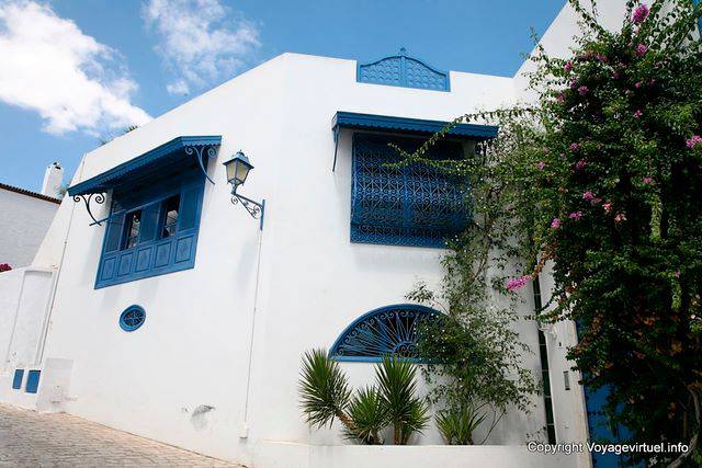 Sidi Bou Said, casa típica - Tunísia