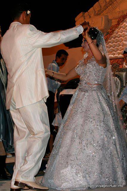 Dança dos recém-casados, Teboursouk casamento - Tunísia