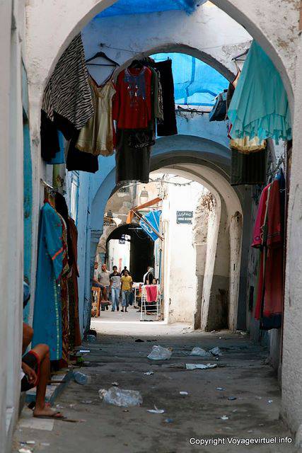 Tunis Medina perto do impasse do Gestor - Tunísia