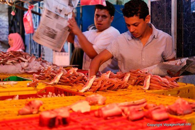 Tunis, mullet à venda - Tunísia