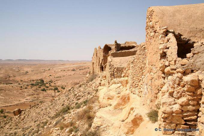 Vista do Ksar Jumaa - Tunísia