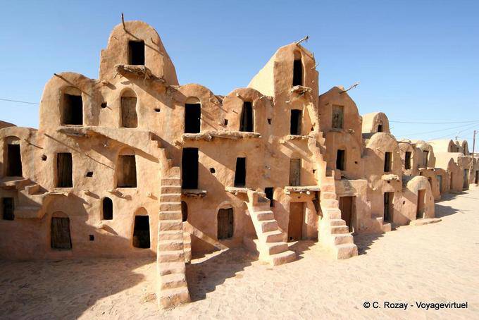 Armazenamento de células das reservas de alimentos, Ksar Ouled Soltane - Tunísia