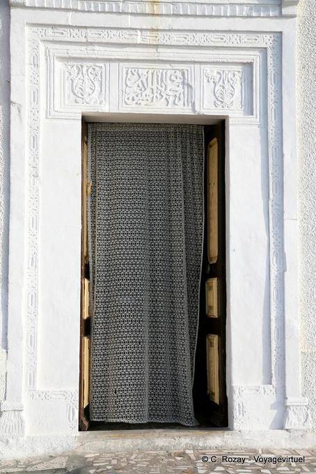 Inscreva-se na porta velha frontão Mahdia - Tunísia