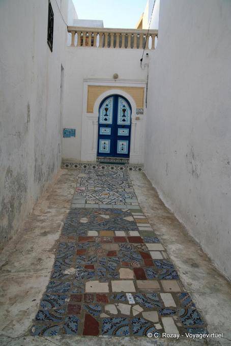 Tile impasse, Mahdia - Tunísia