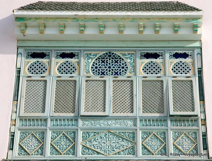 Moucharabieh detalhe, Mahdia - Tunísia