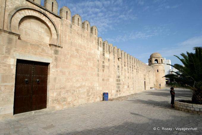 Nicho da parede da Grande Mesquita em Sousse - Tunísia