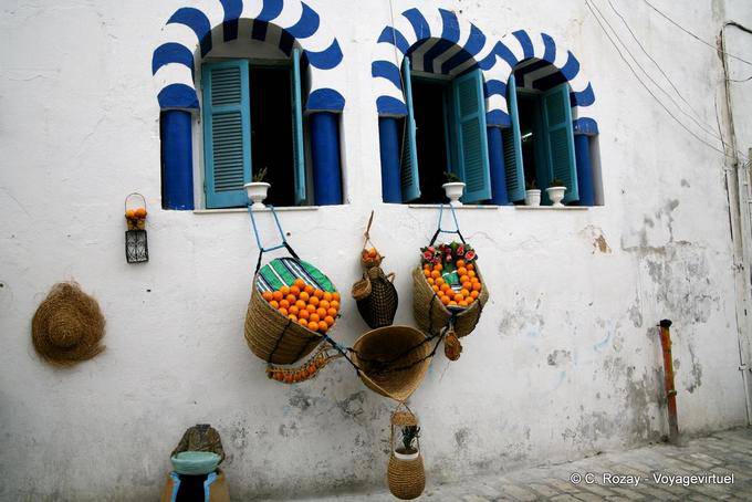 Laranjas Casa, medina Sousse - Tunísia