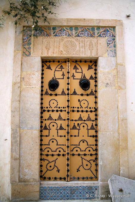 Sinais Porta Sousse medina - Tunísia