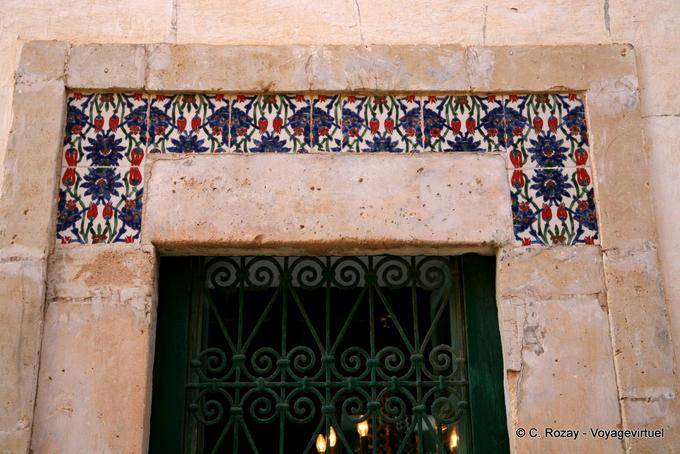Cor Fronton, Sousse medina - Tunísia
