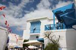 Sidi Bou Said, centro, Tunísia.