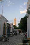 Bistrôs rua, Mahdia, Tunísia.