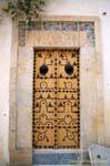 Sinais Porta Sousse medina, Tunísia.
