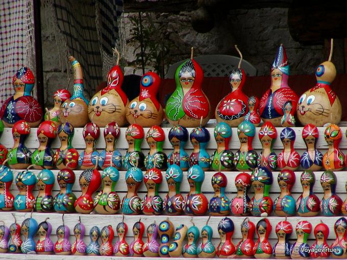 Cabaças e bonecas, Alanya - Turquia