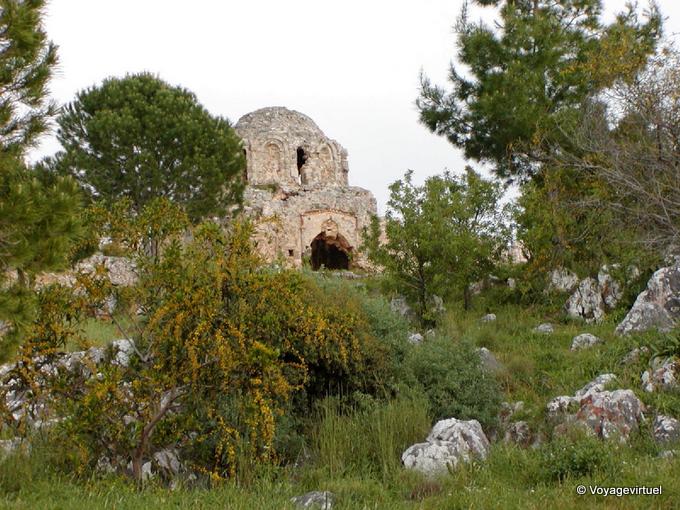 Igreja do período bizantino, Alanya - Turquia