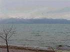 Lago Beysehir e pobres clima de primavera, Turquia.